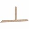 Ekena Millwork Portland Smooth Timber Gable Bracket, Douglas Fir, 108"W x 40"H x 1 1/2"D x 5 1/2"F, 9/12 Pitch GBW108X40X0206POR00SDF - alternate 5